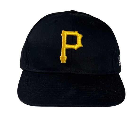 Pittsburgh Pirates Team MLB Baseball Cap Hat OC Sports Adjustable Black OS - Picture 1 of 9